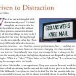 Driven to distraction
