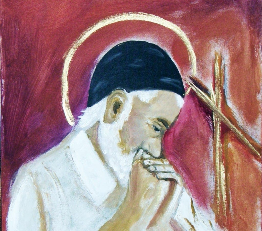 Vincent praying