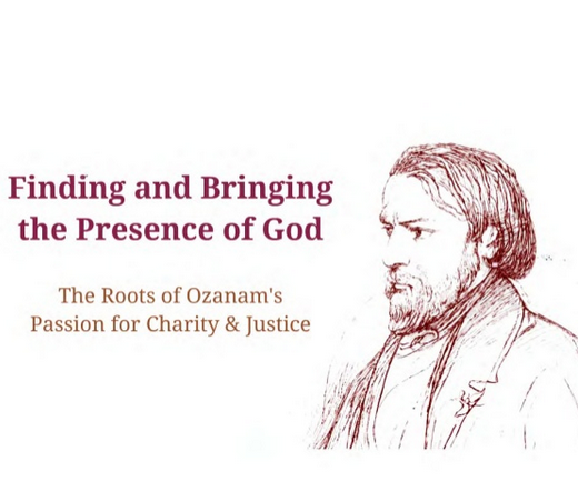 Ozanam presence of God