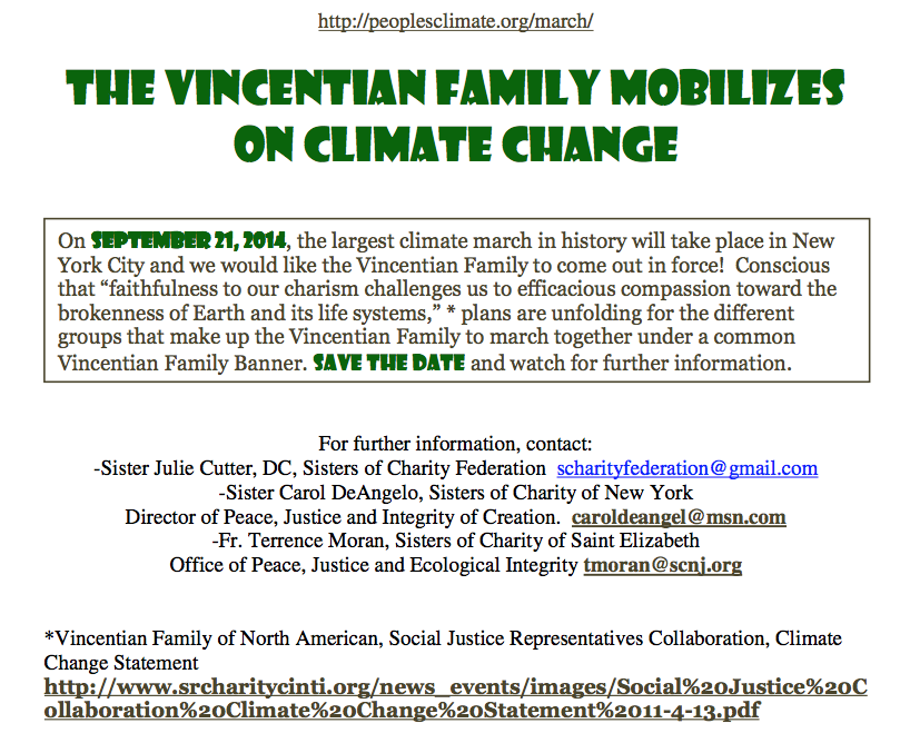 Vincentian climate change maarch
