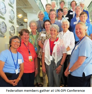 Sisters of Charity Federation at the UN