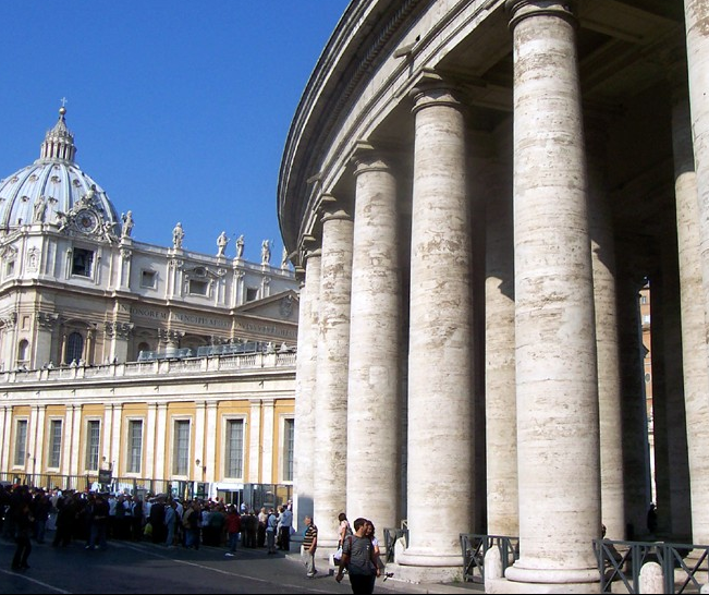 Vatican colonnades