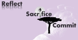 reflect sacrifice commit