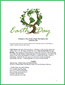 Earth Day 2016 Prayer Service PDF 2