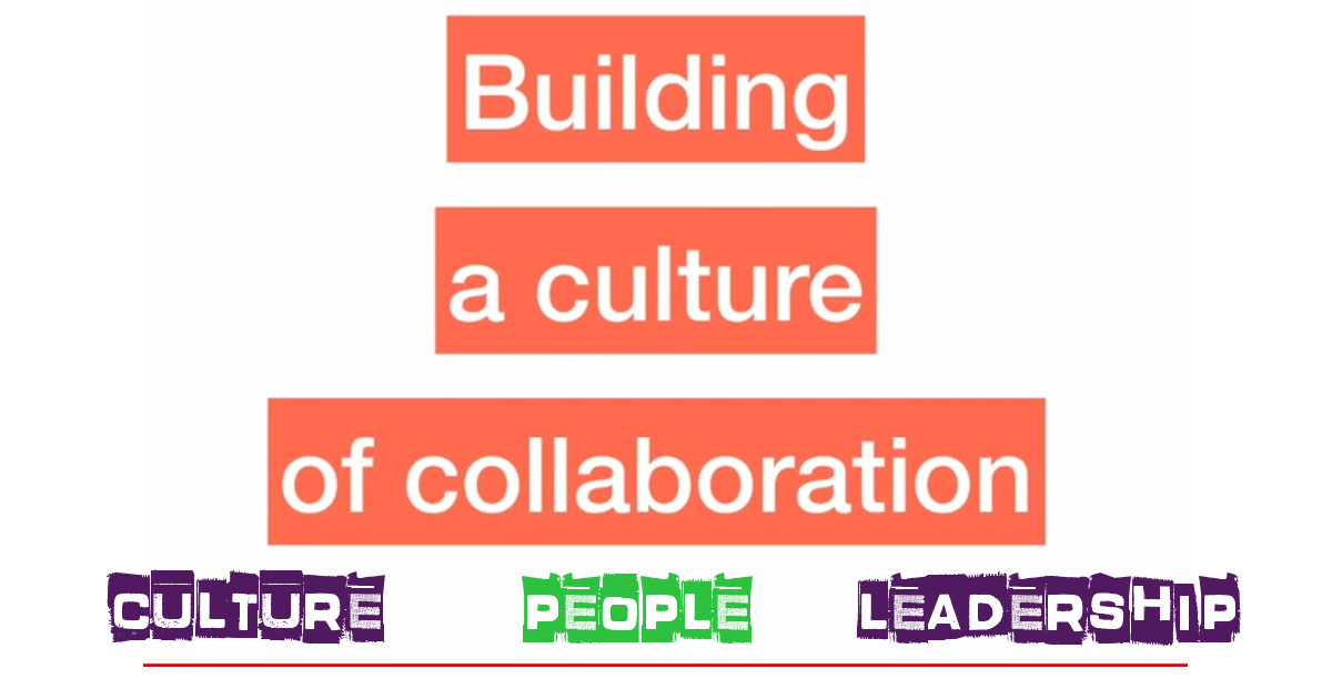 Collaboration: it's the people