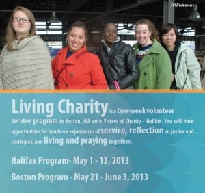 lviving charity volunteers