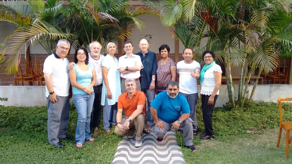 La Commissione Internazionale con il gruppo di coordinatore per l'America latina