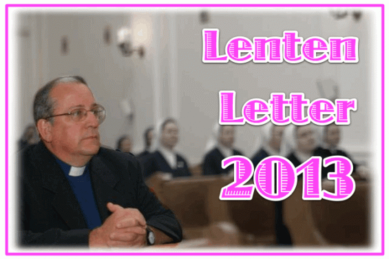 LentLetter2013 promo