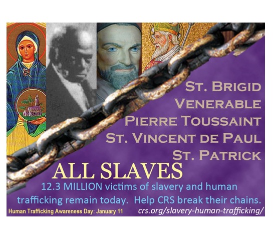 Saints who were slaves