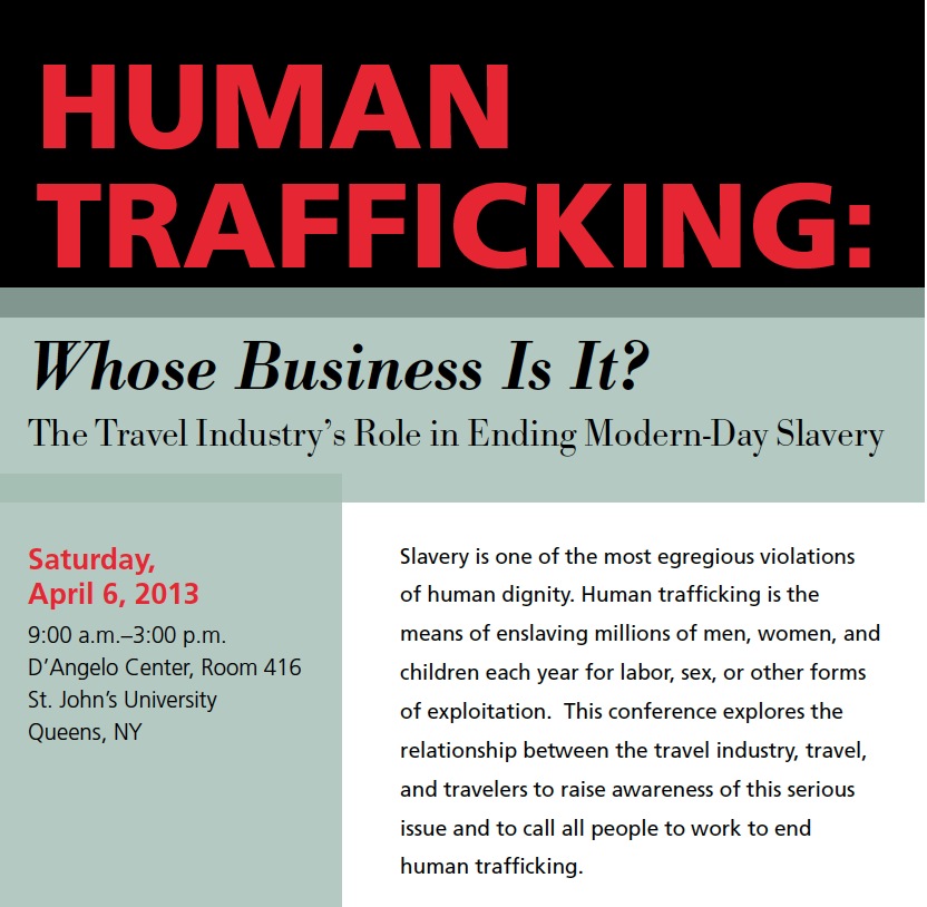 Vincentian Center Travel Industry And Human Trafficking Famvin Newsen
