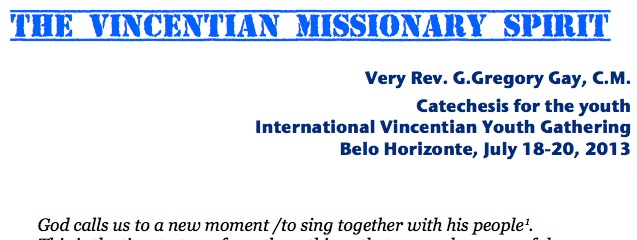Vincentian Missionart Spirit Famvin Newsen