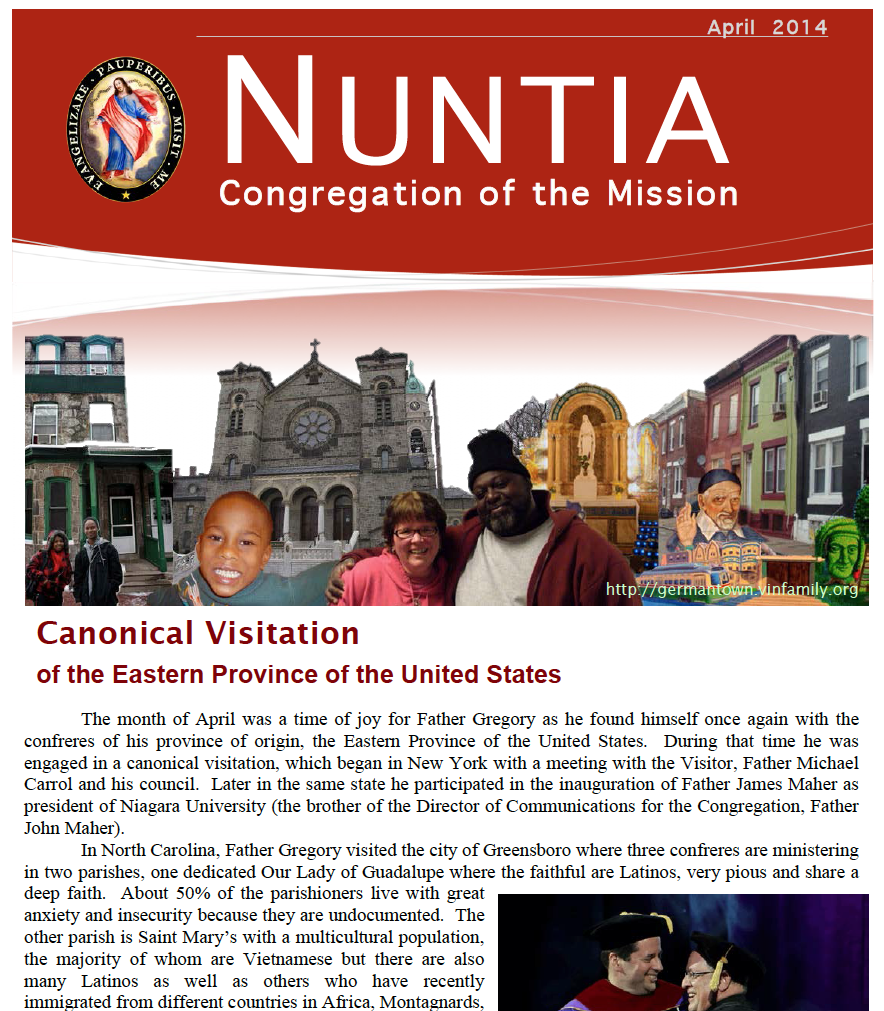 Latest issue of Nuntia online