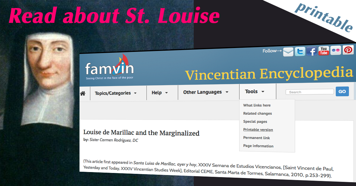 Read About St. Louise de Marillac (Feast Day: March 15)