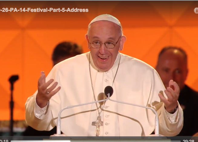 A passionate proclamation of the Gospel – Spontaneous Pope