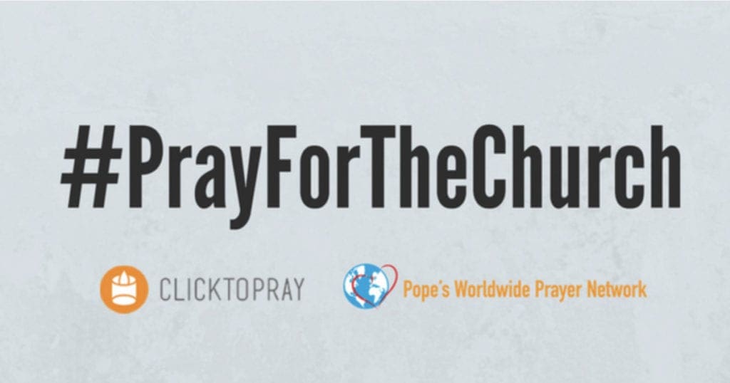 Prayer Request of the Pope - Special October Campaign #PrayForTheChurch ...