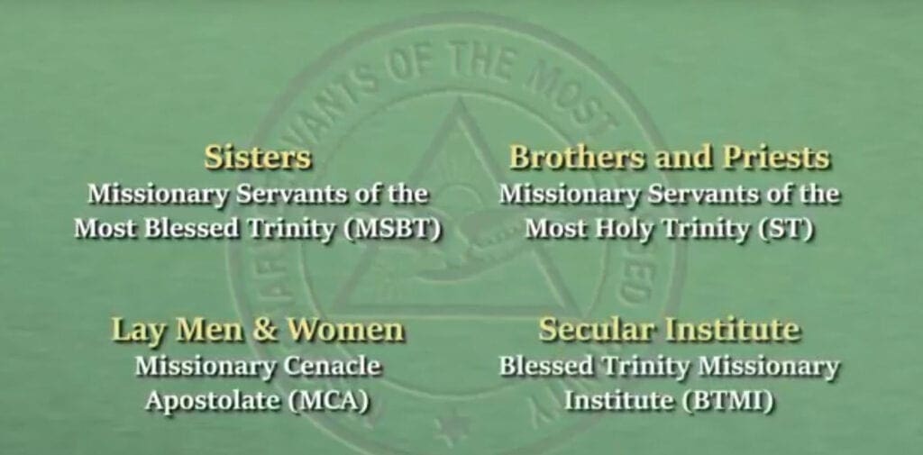 Video Documentary On The Missionary Servants Of The Blessed Trinity