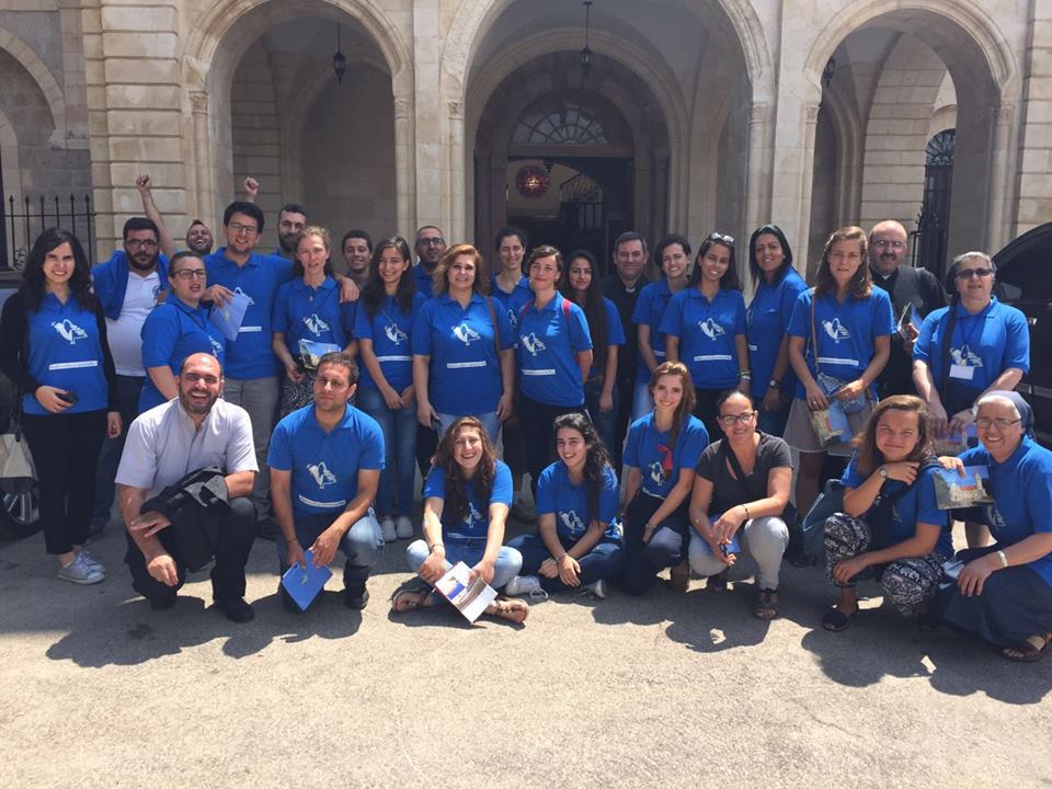 Camp-mission solidarité et d’apostolat de Bkarkacha dans La Qaddisha, août 2016