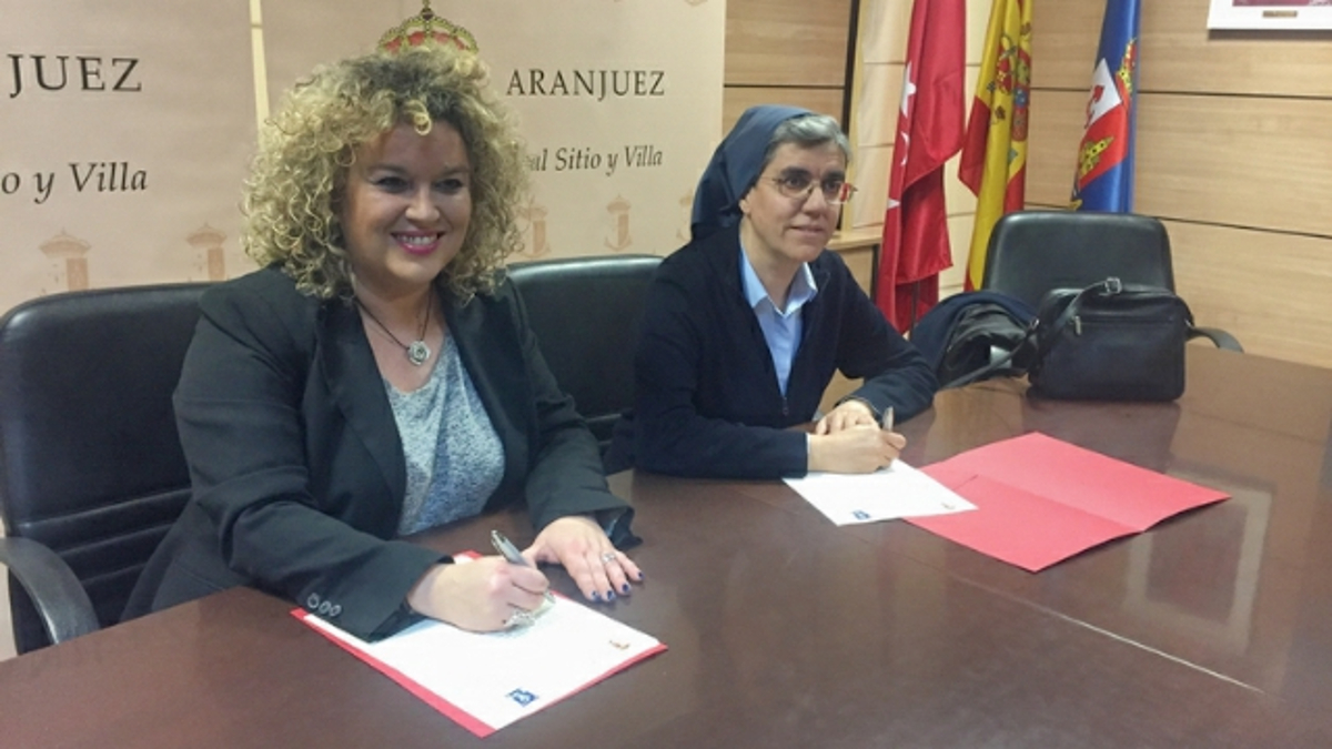 Nouvelle organisation pour la distribution alimentaire au centre social de San José à Aranjuez