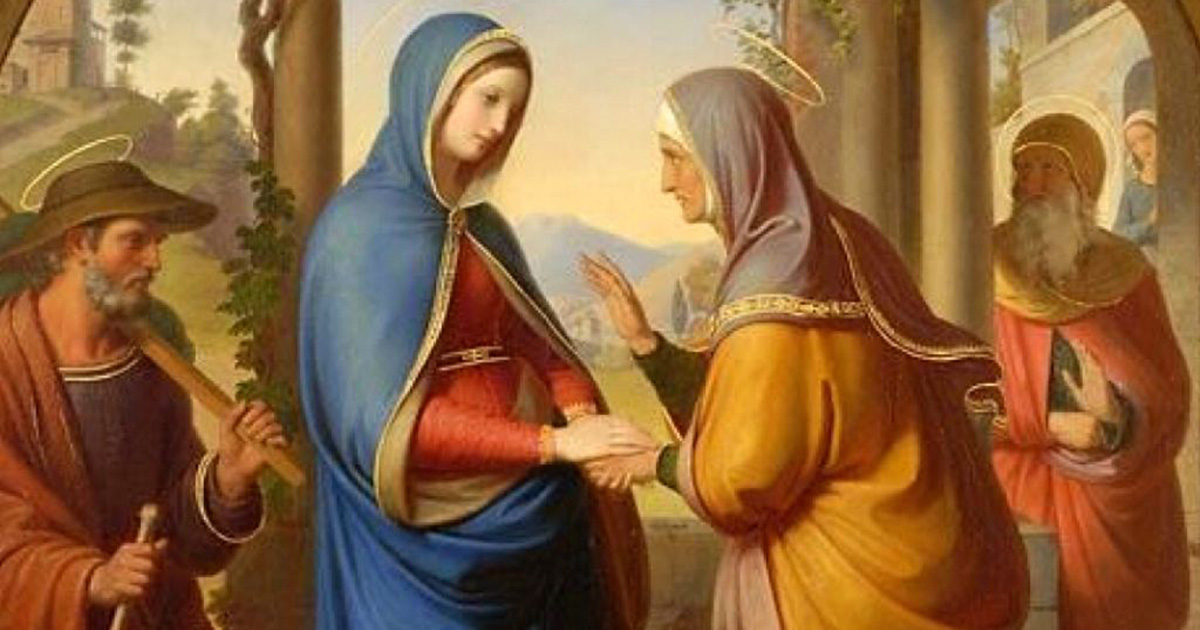 Nesta terça, 31, é relembrada a Visitação de Nossa Senhora a Isabel -  FAMVIN NotíciasPT