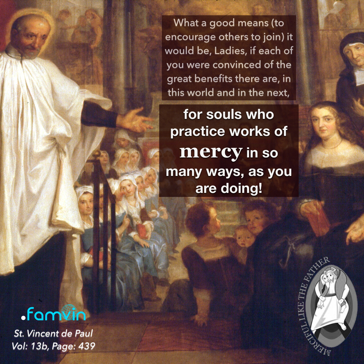 Year of Mercy for Vincentians – May 24