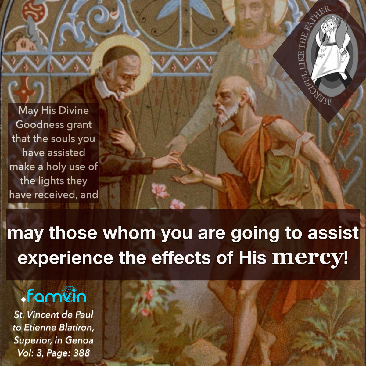 Year of Mercy for Vincentians – May 31