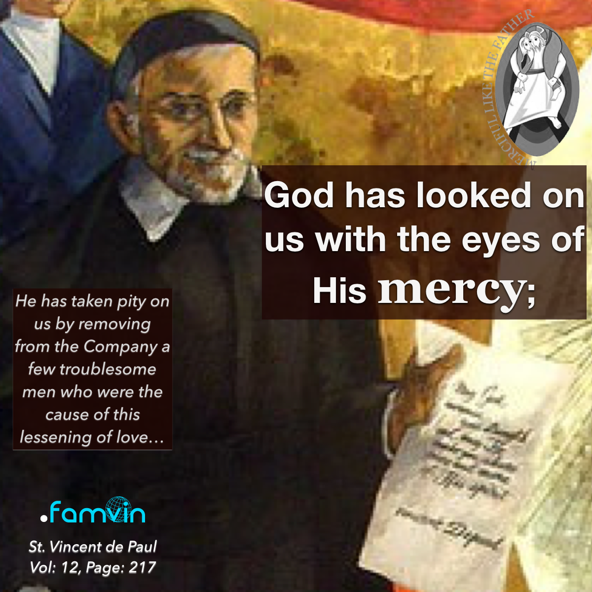 Year of Mercy for Vincentians – Aug. 2