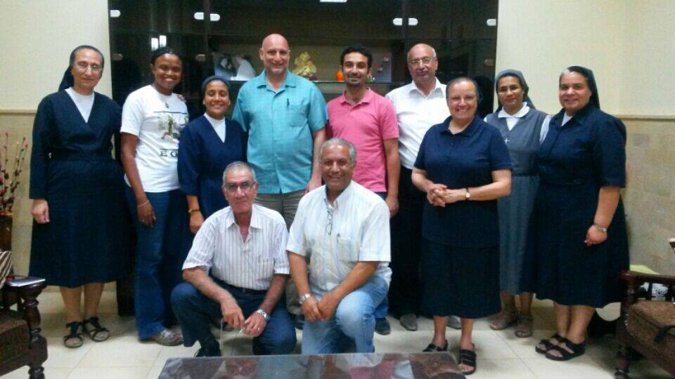 Vincentian Family collaboration team Egypt